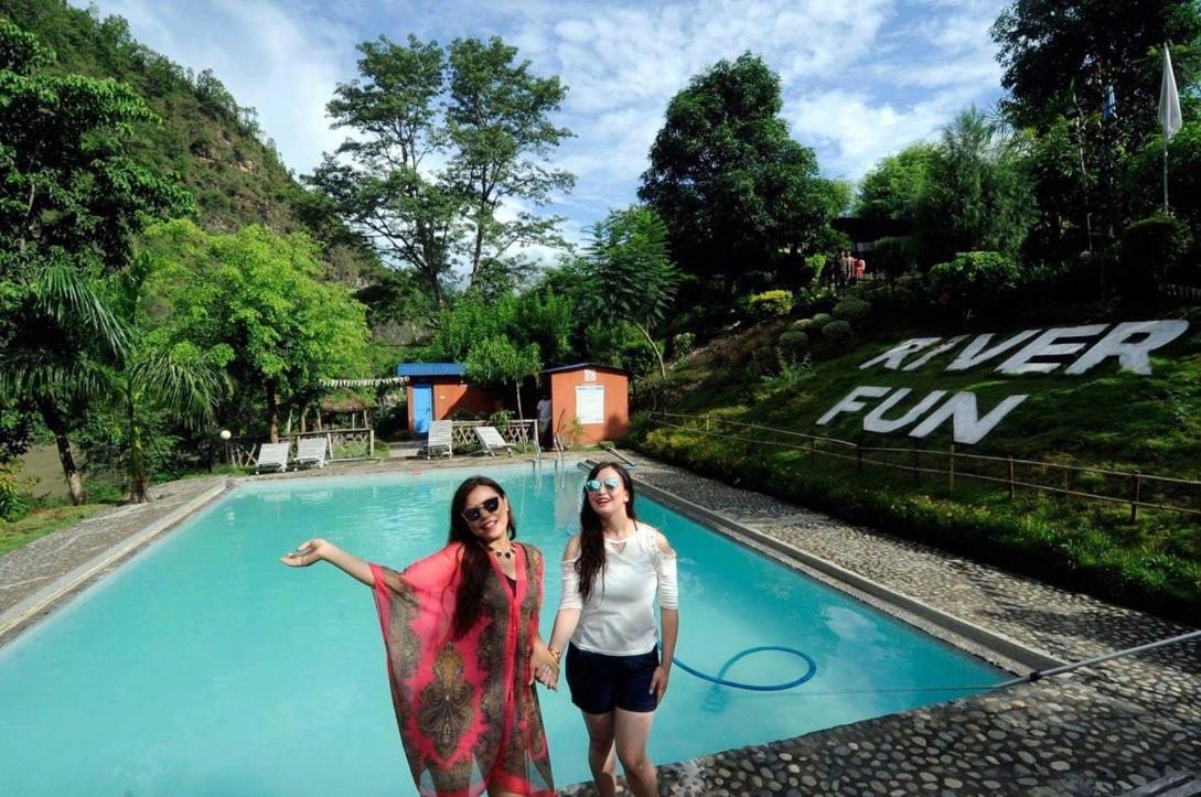 River Fun Beach Resort Gorkhā Exterior foto