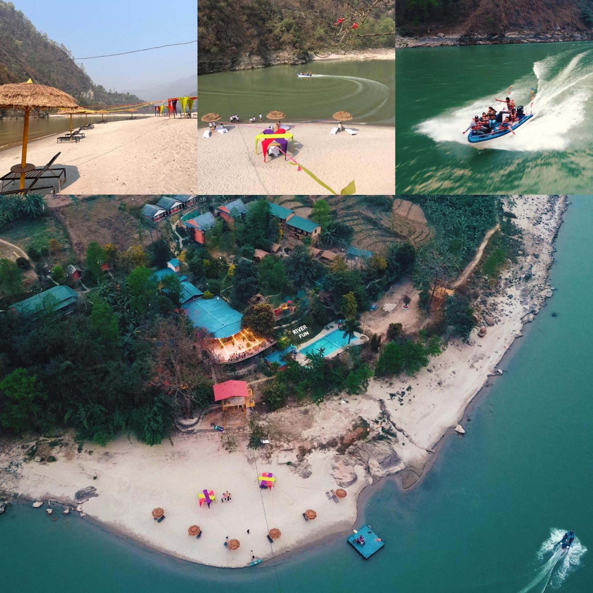 River Fun Beach Resort Gorkhā Exterior foto